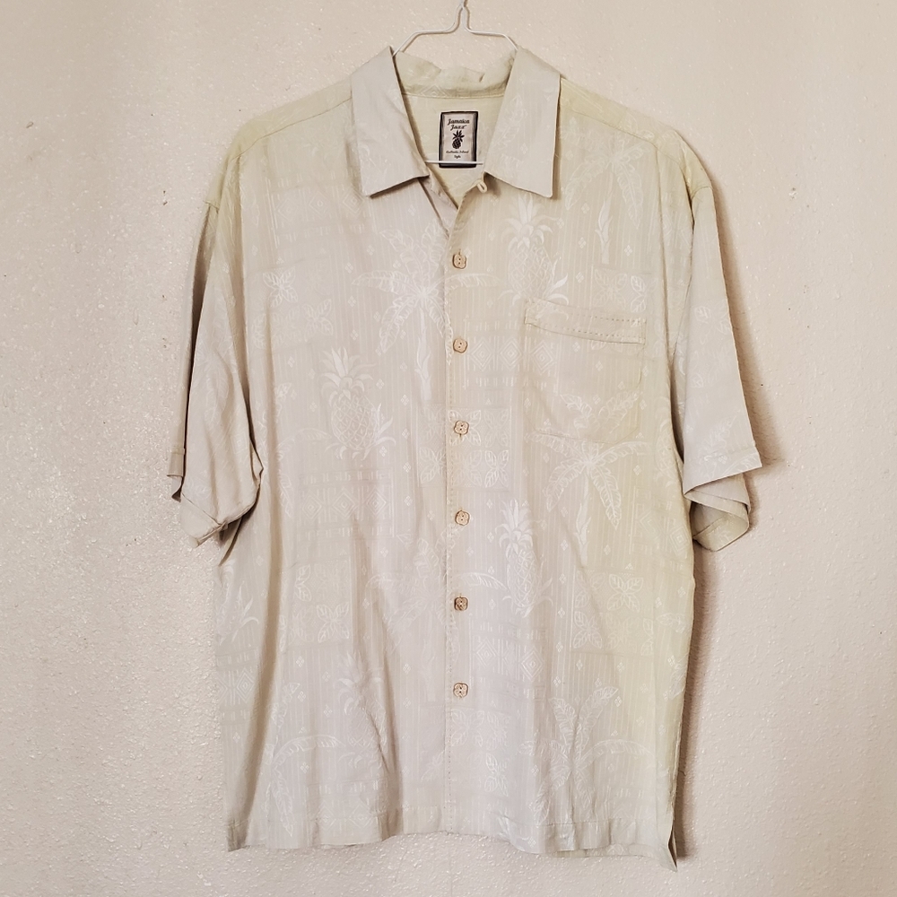 Jamaica Jazz Hawaiian Button Down Shirt